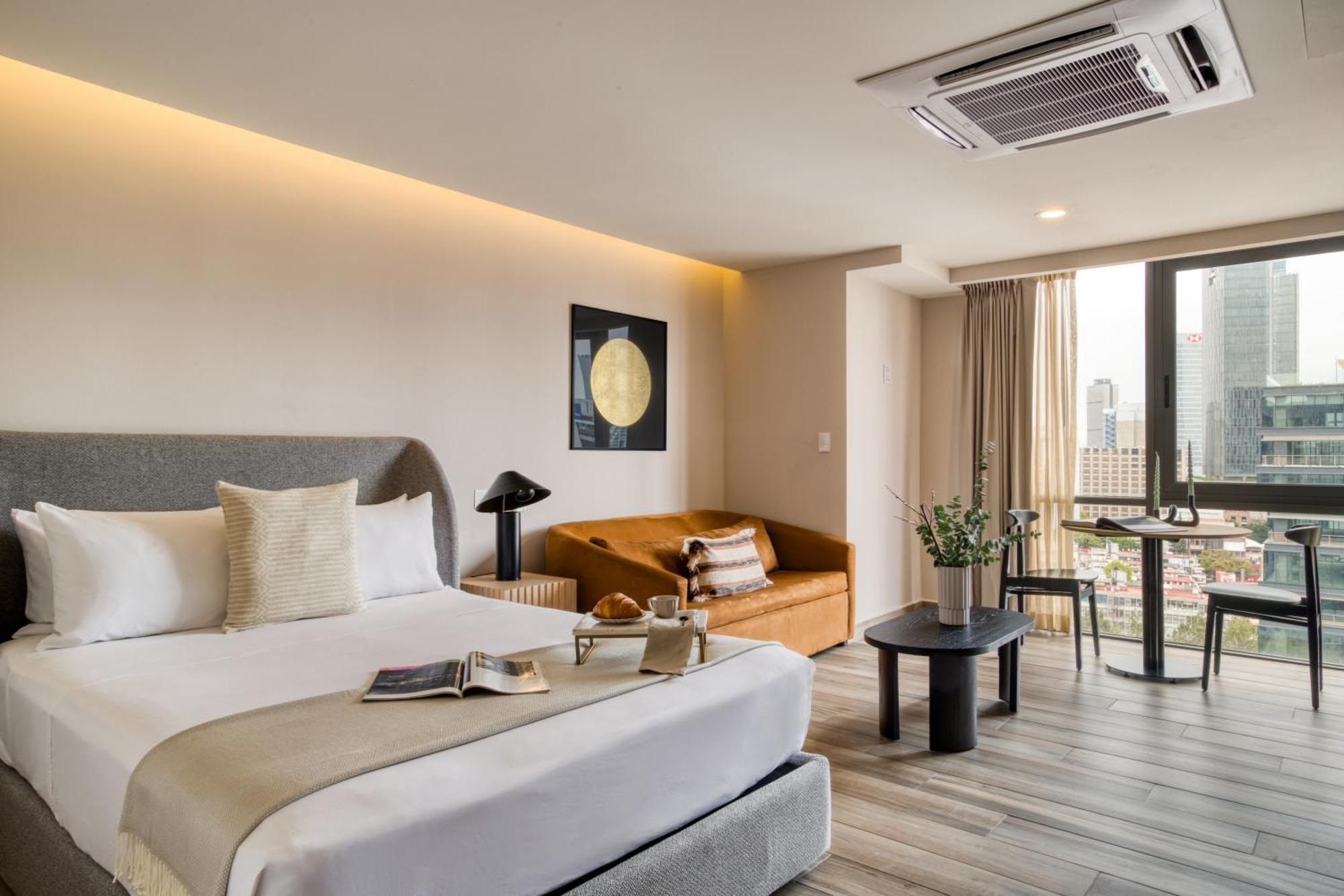 Aparthotel Uliv Cibeles Città del Messico Camera foto