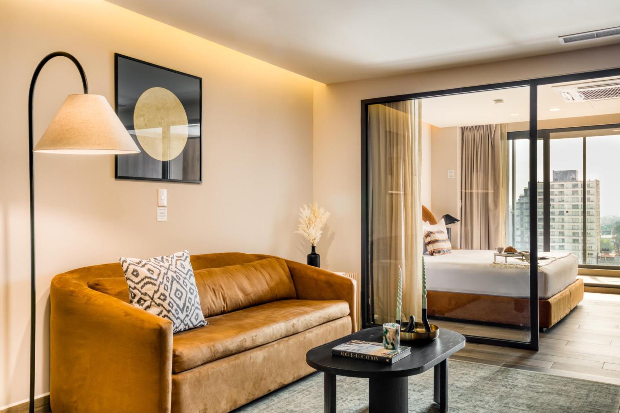 Aparthotel Uliv Cibeles Città del Messico Camera foto