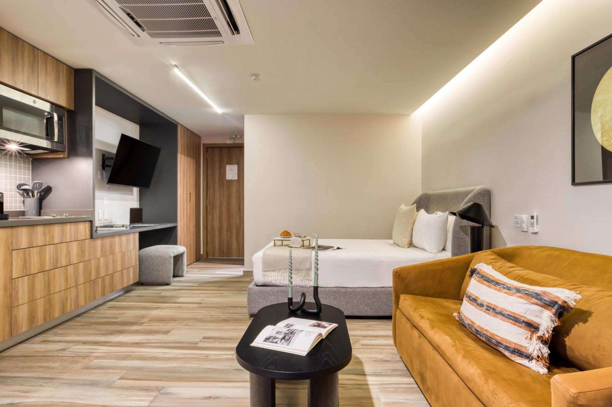 Aparthotel Uliv Cibeles Città del Messico Camera foto