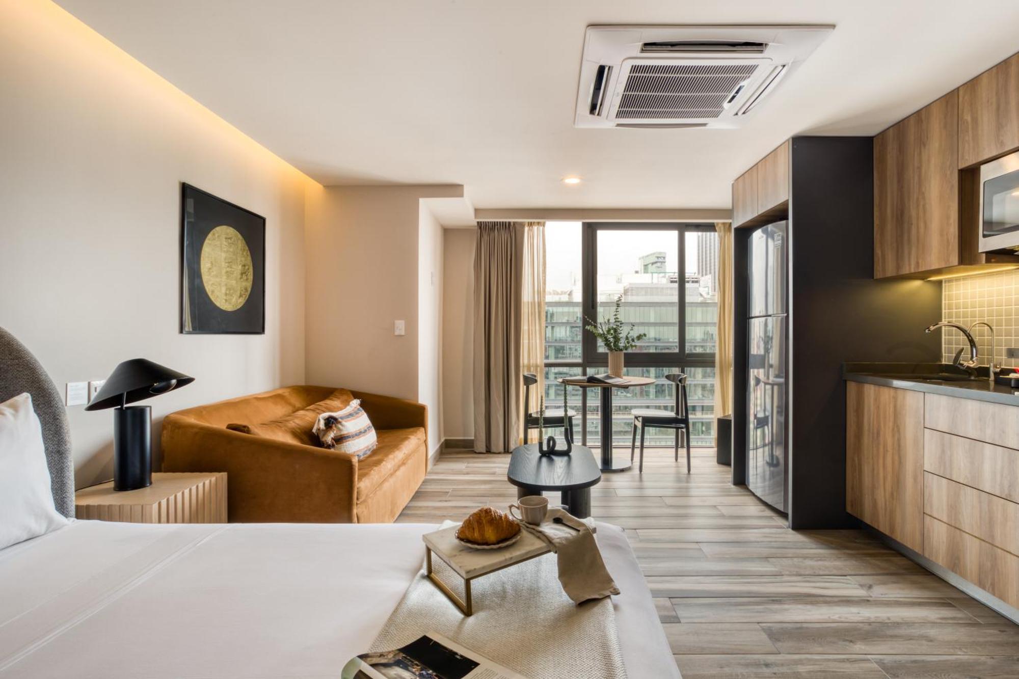 Aparthotel Uliv Cibeles Città del Messico Camera foto