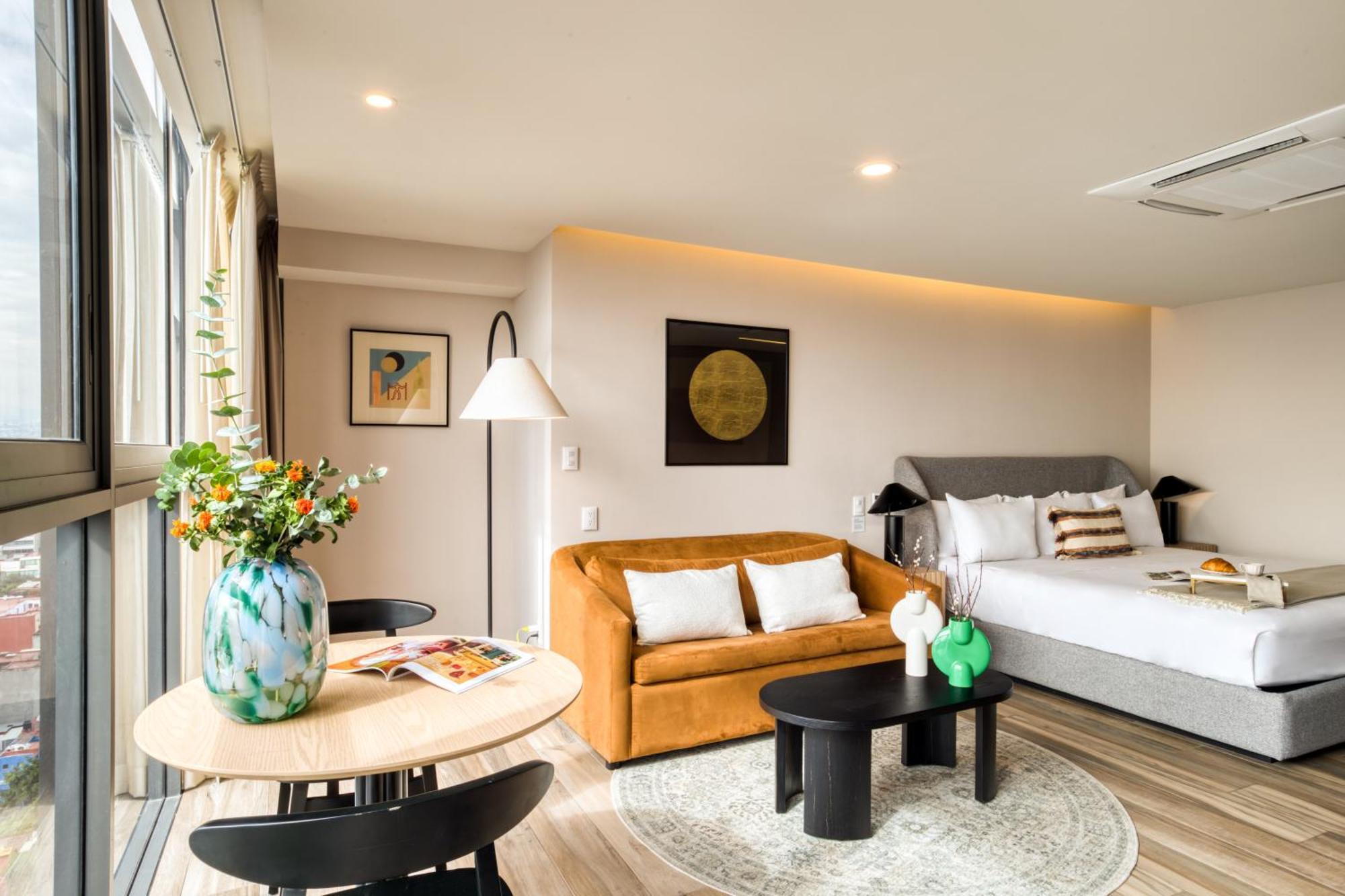 Aparthotel Uliv Cibeles Città del Messico Camera foto