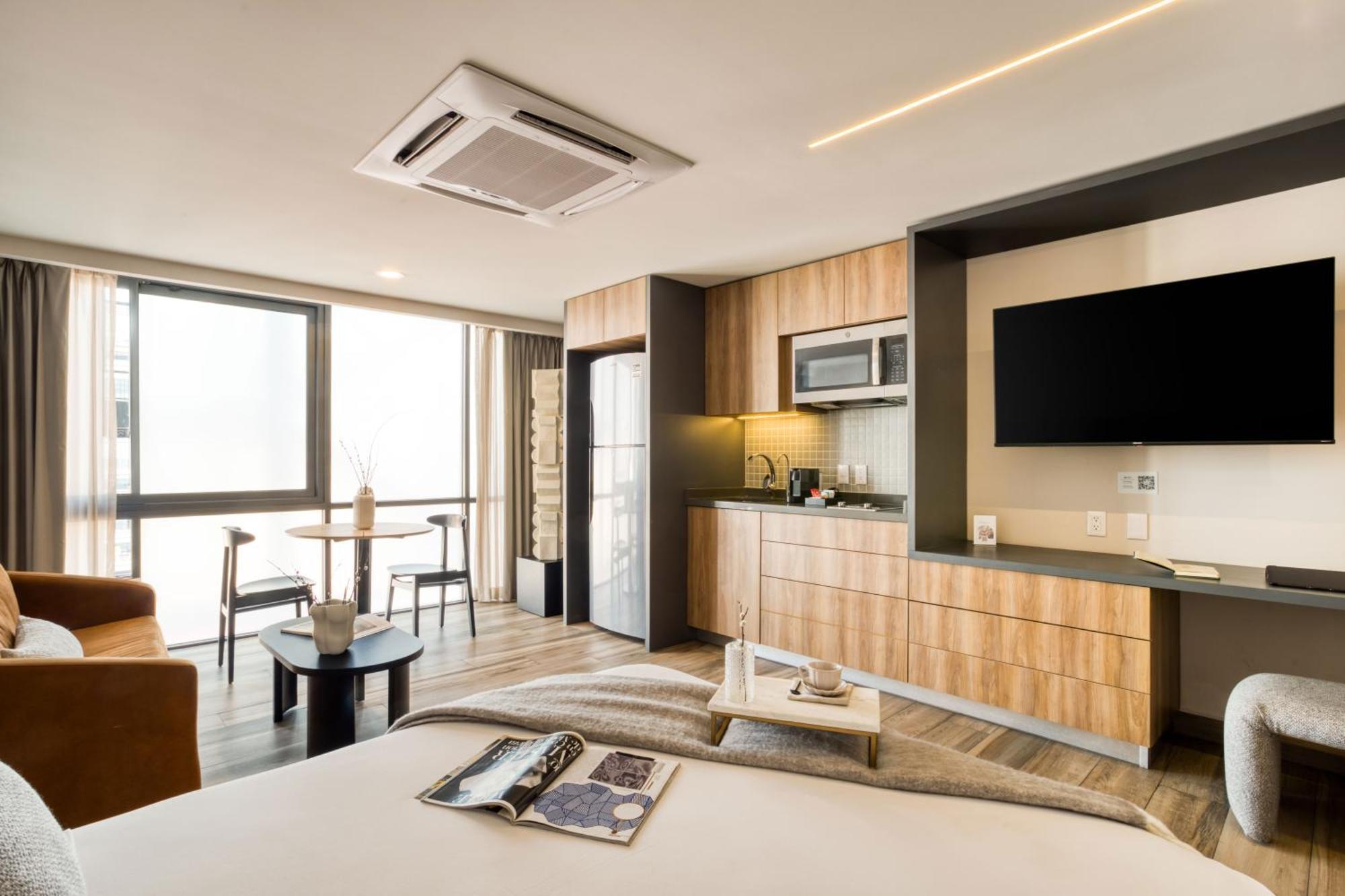 Aparthotel Uliv Cibeles Città del Messico Camera foto
